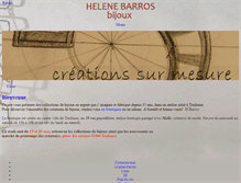 Tablet Screenshot of helenebarros.com